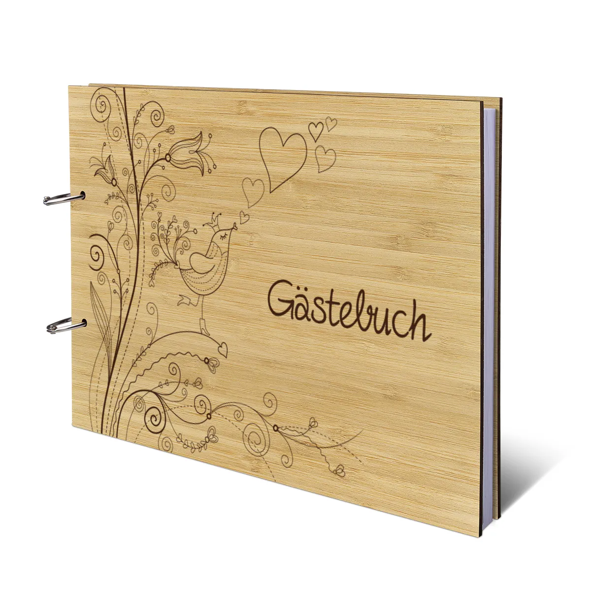 Hochzeit Gästebuch A4 - Liebesbaum