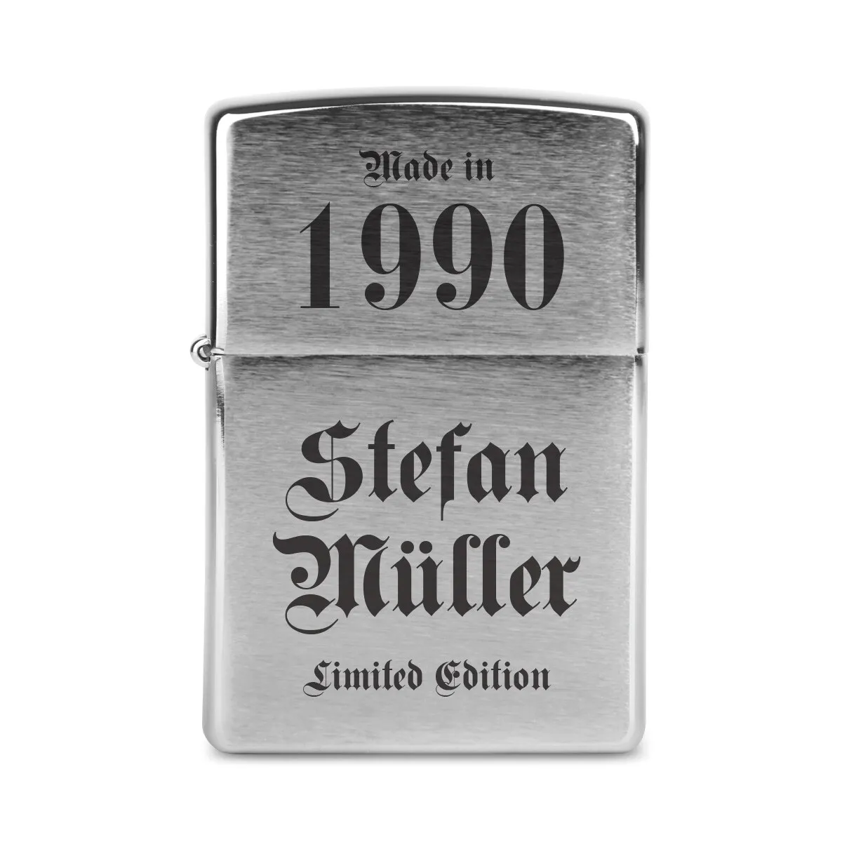 Zippo Sturmfeuerzeug Chrom - Made in