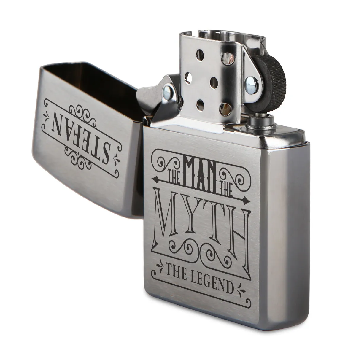 Zippo Sturmfeuerzeug Chrom - Legend