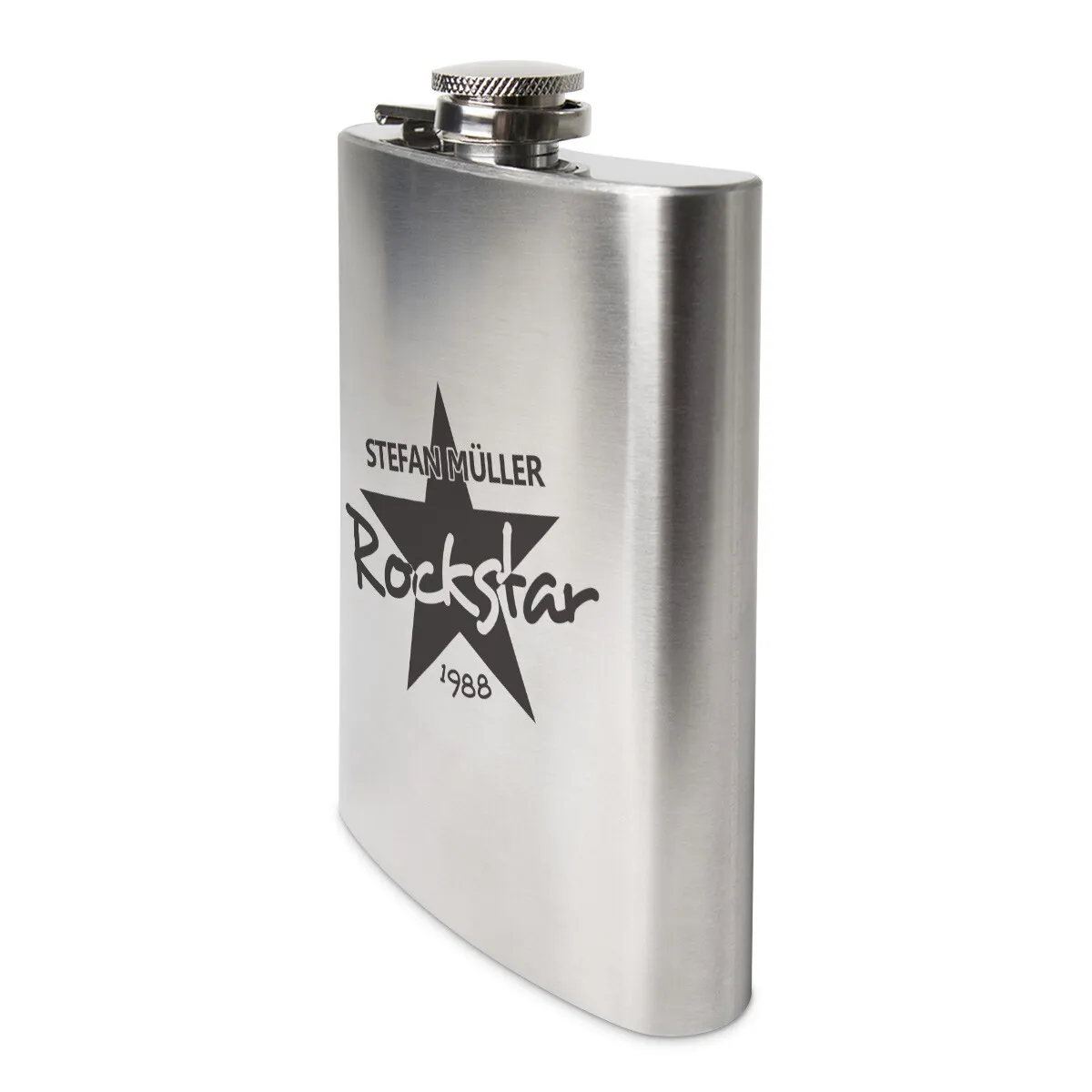 Flachmann 237 ml - Rockstar