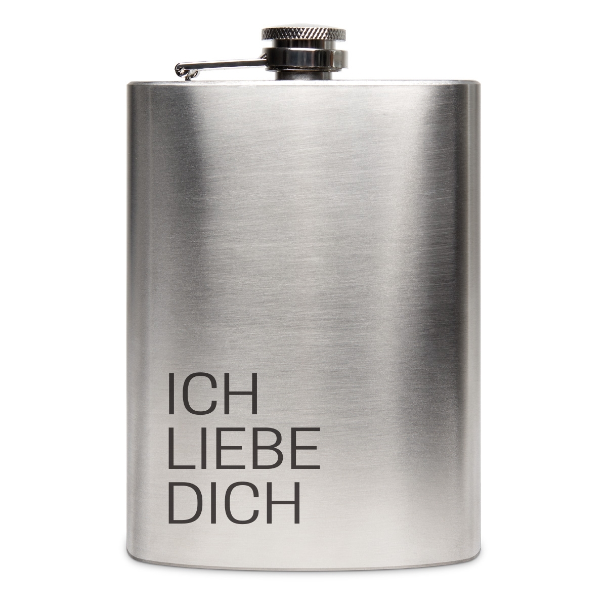 Flachmann 237 ml - Erste Hilfe - Ich Liebe Dich Schlicht