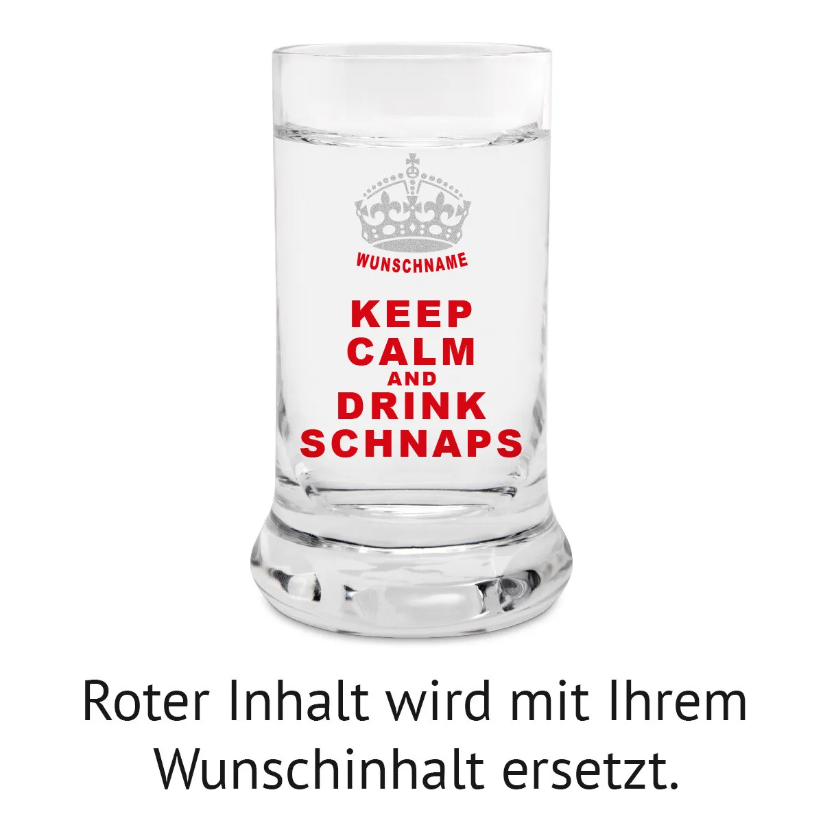 Leonardo Schnapsglas - Keep Calm