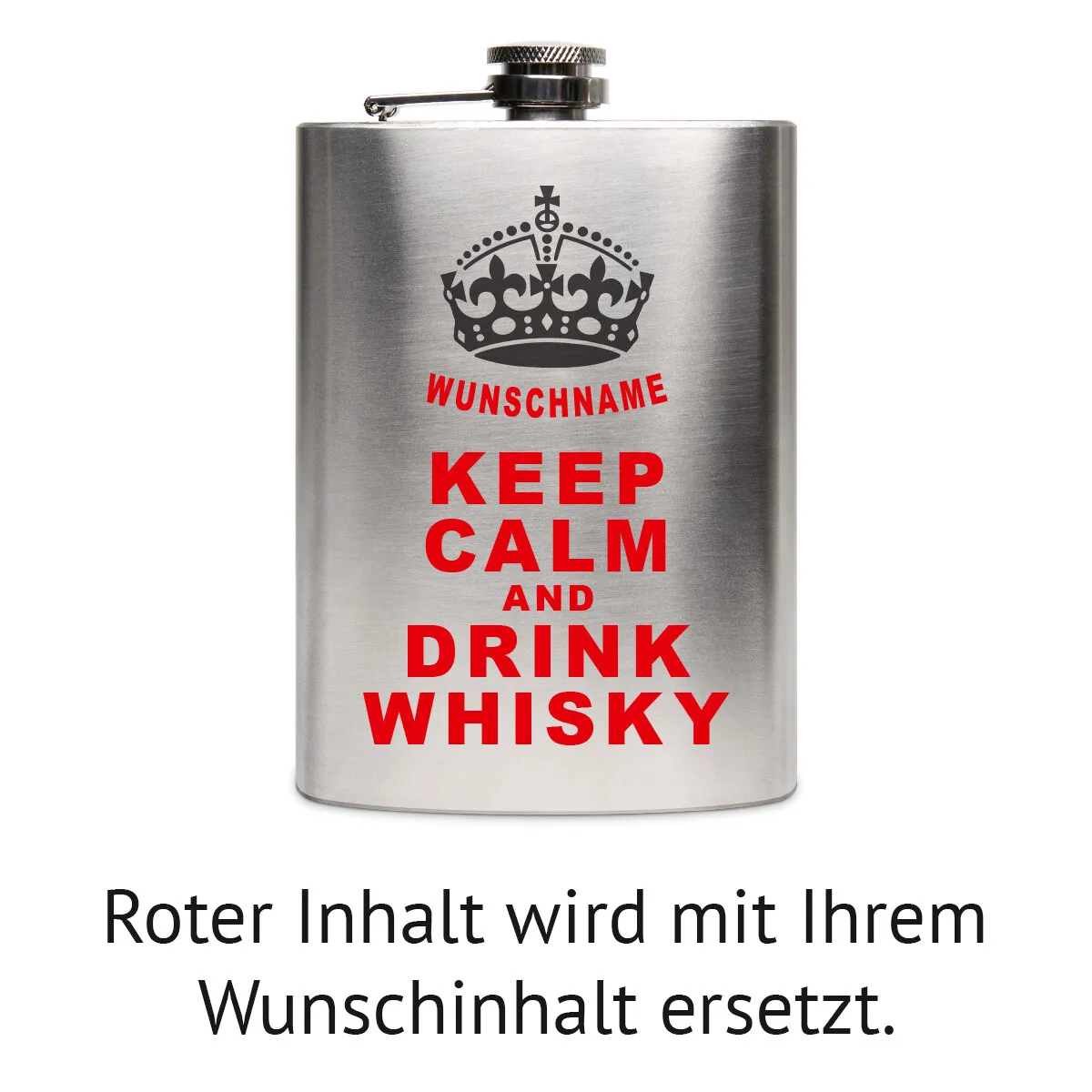 Flachmann 237 ml - Keep Calm