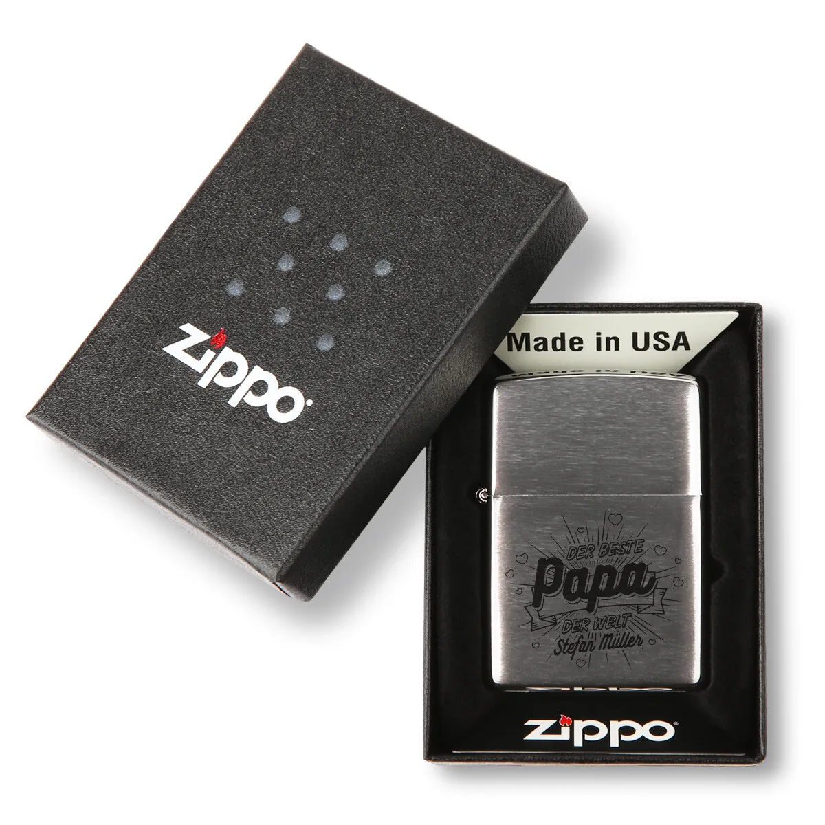 Zippo Sturmfeuerzeug Chrom - der Beste der Welt