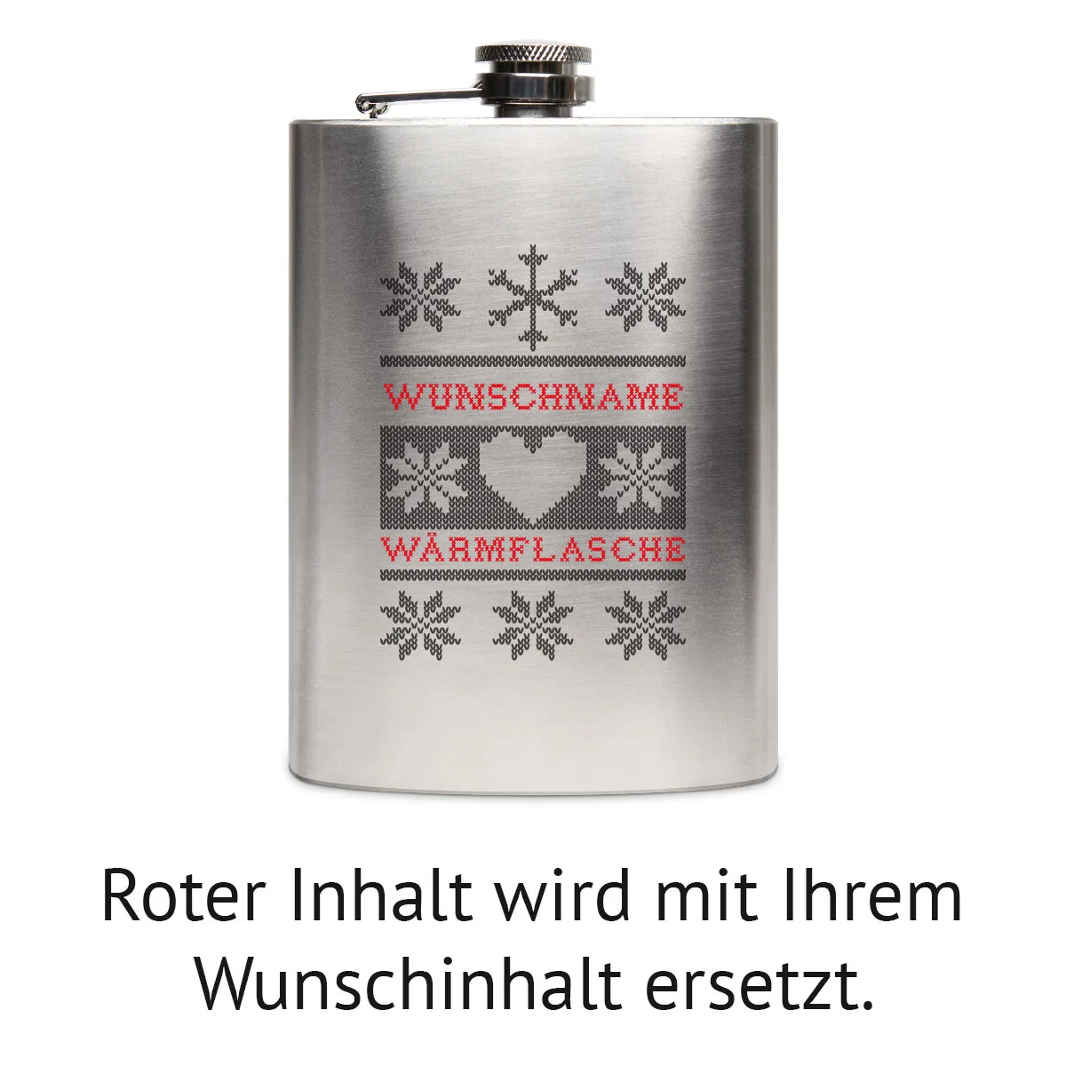 Flachmann 237 ml - Wärmflasche