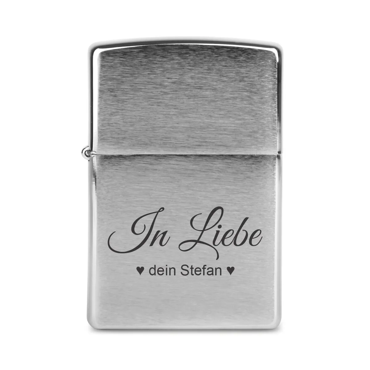 Zippo Sturmfeuerzeug Chrom - In Liebe