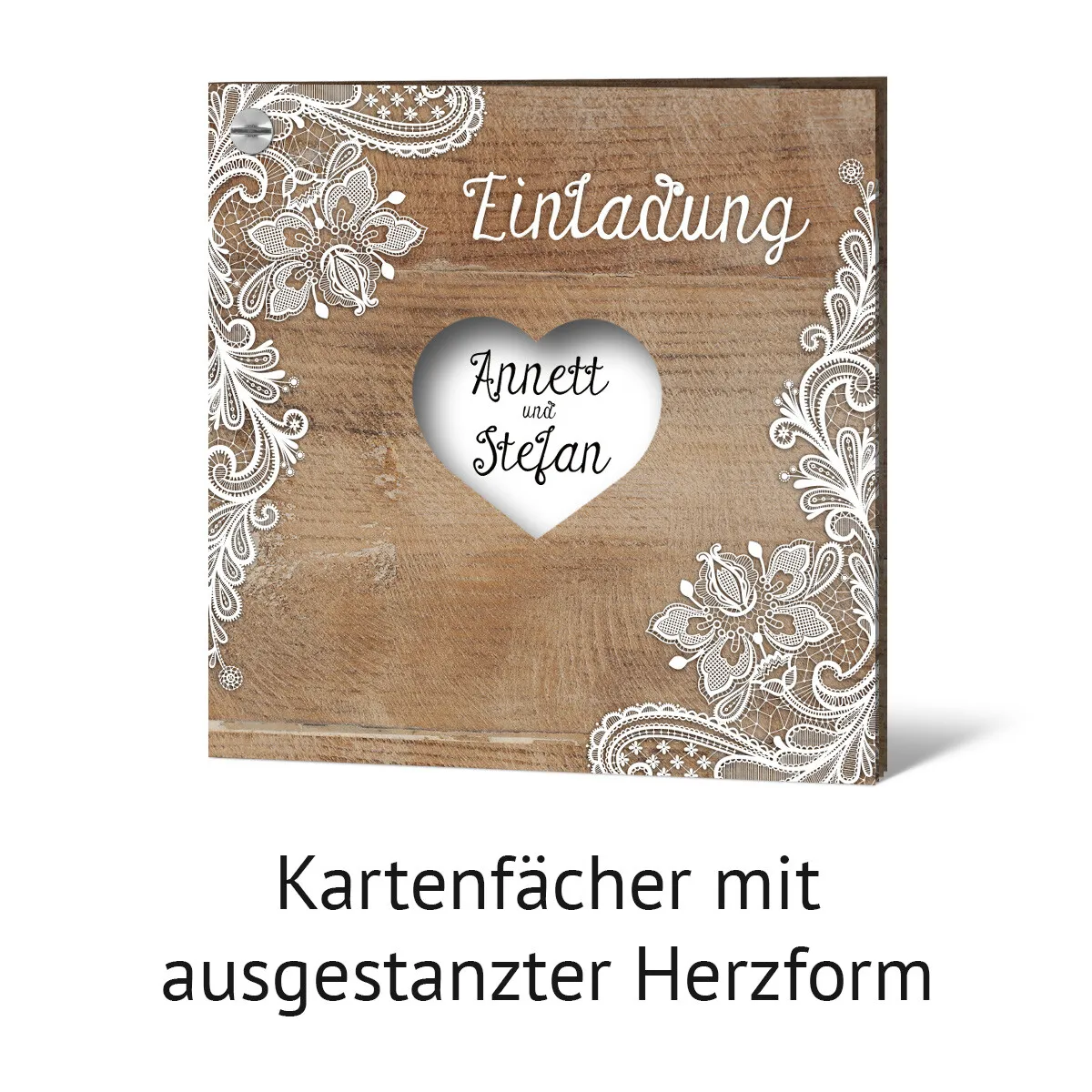 Hochzeitseinladungen Rustikal