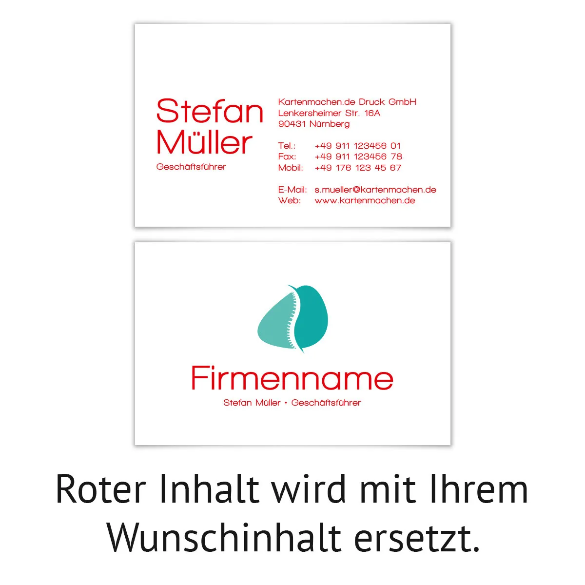 Visitenkarten - Physiotherapeut