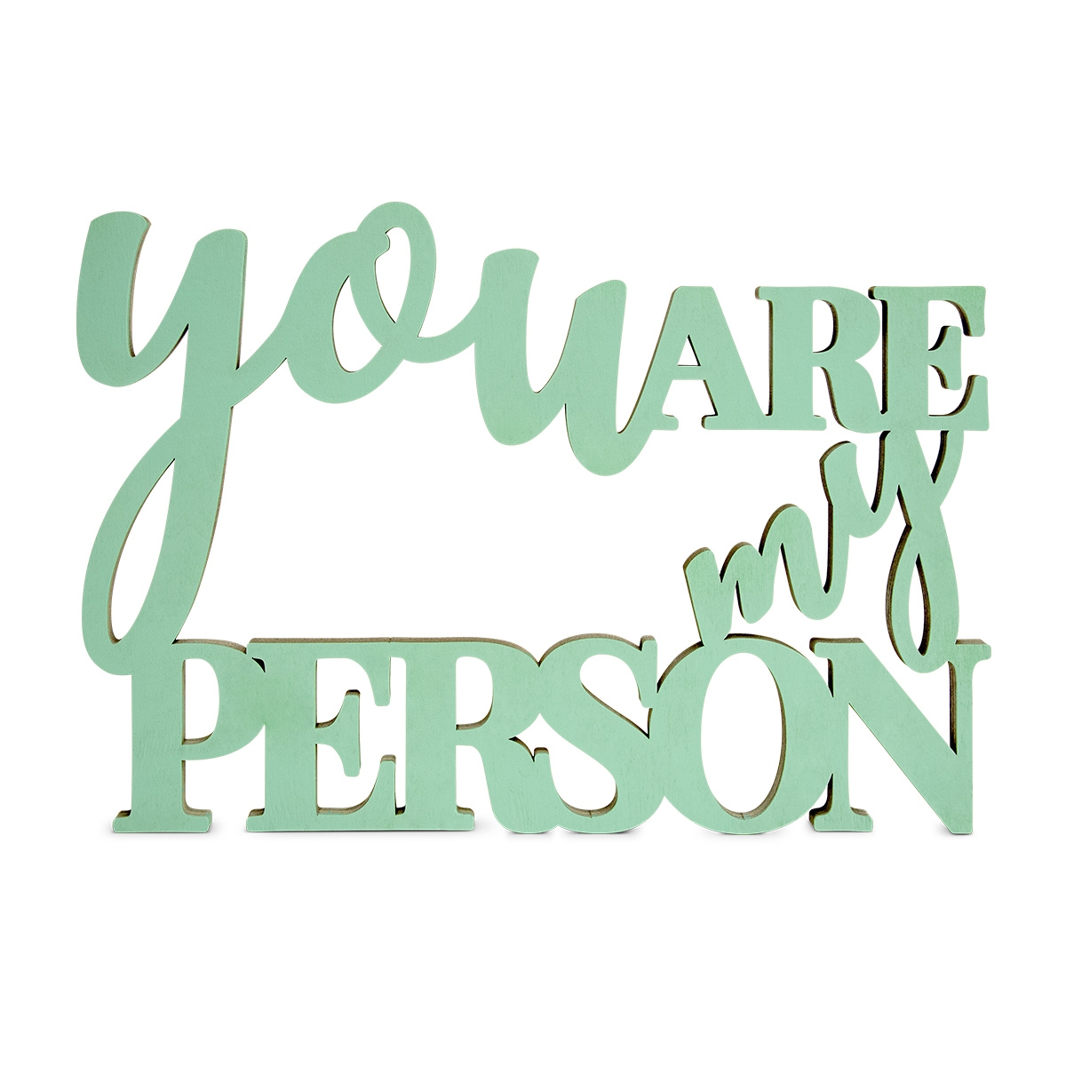 Holz Schriftzug Deko - You are my Person