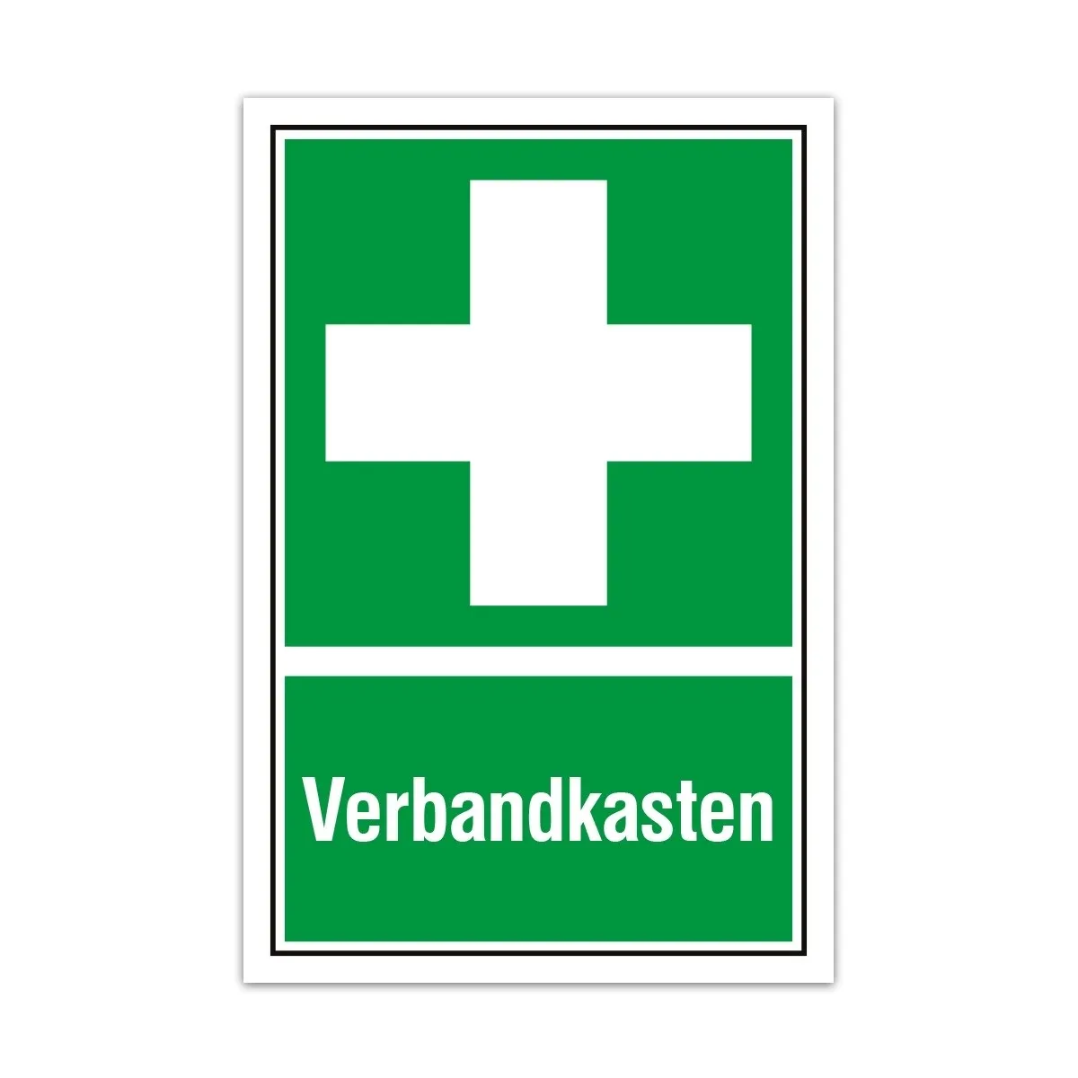 Aluverbund Schild - Verbandkasten