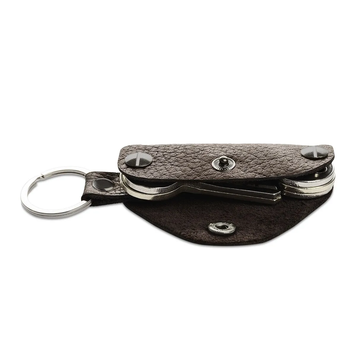 Key Organizer aus Echt-Leder - Blanko