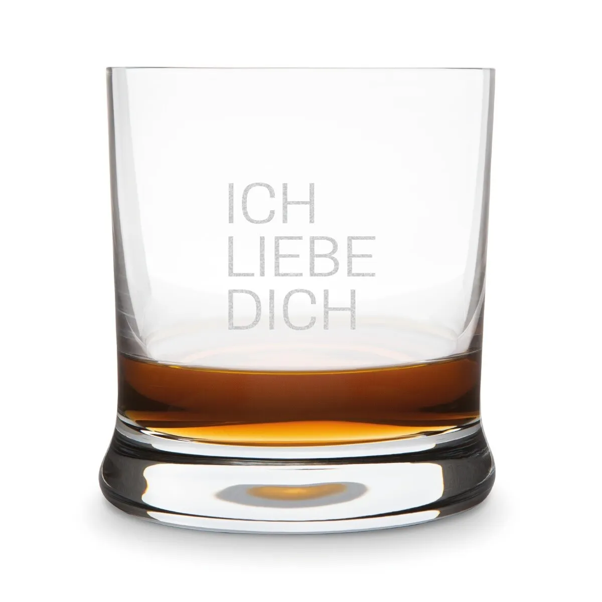 Leonardo Whiskyglas - Ich Liebe Dich Schlicht