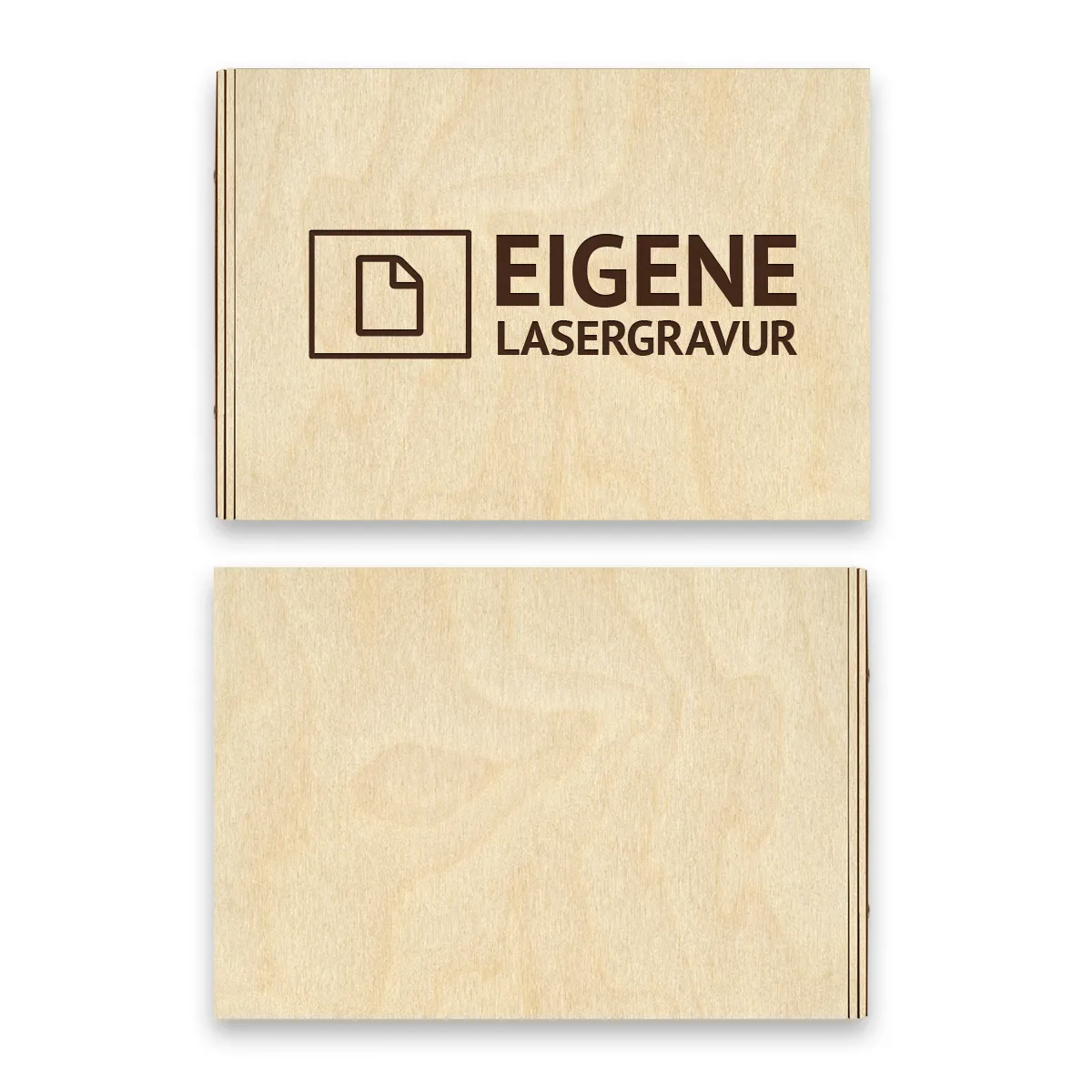 Personalisiertes Gästebuch A4 - Eigene Gravurdatei hochladen