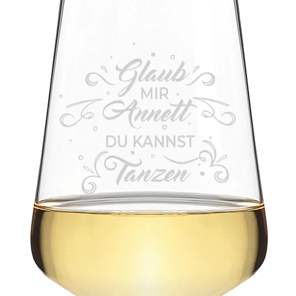 Leonardo Weißweinglas 560 ml - Du kannst tanzen