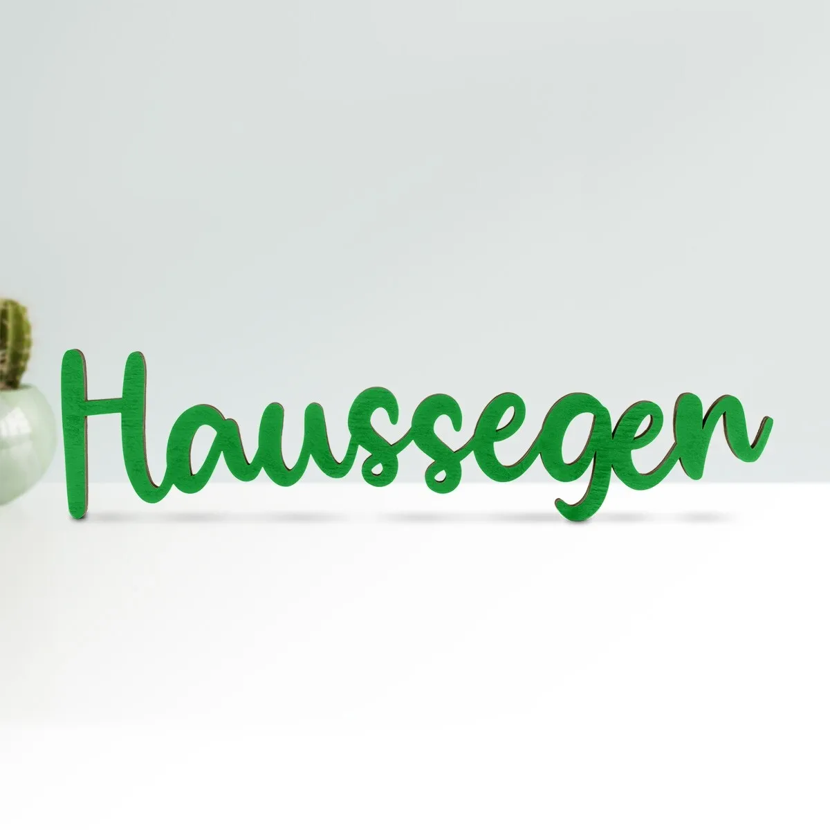 Holz Schriftzug Deko - Haussegen