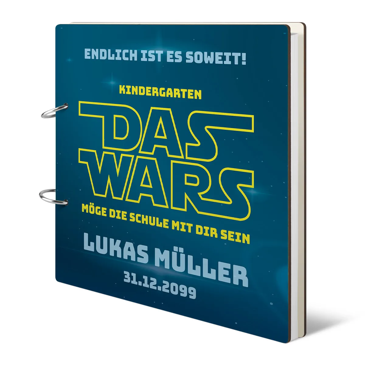 Personalisiertes Einschulung Gästebuch - Das Wars