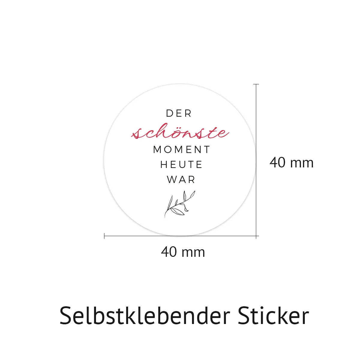 Hochzeit Gästebuch Sticker 40 Fragen - Modern Botanical