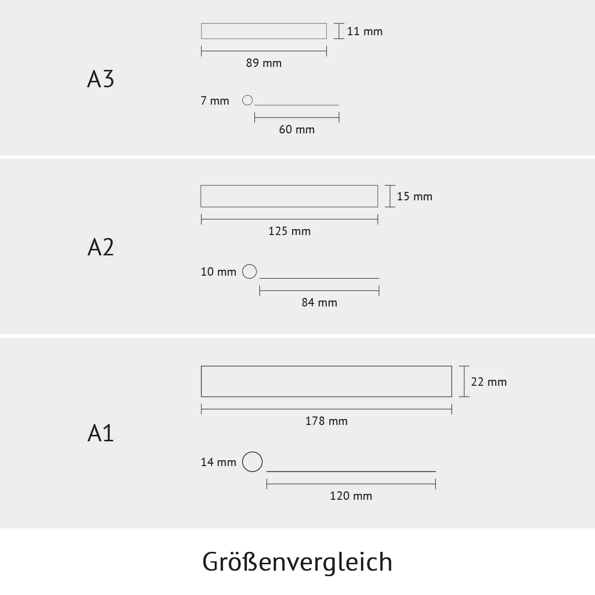 Personalisierter Acrylglas 3-Spalten Familienplaner Kalender