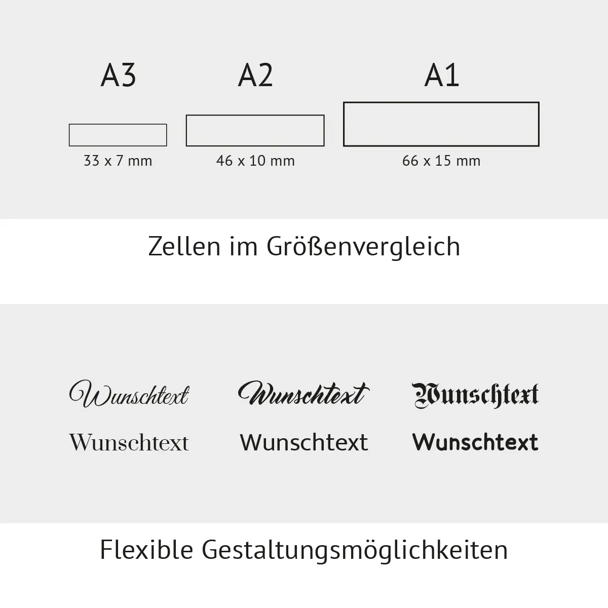 Personalisierter Acrylglas Kalender - Familien Jahresplaner