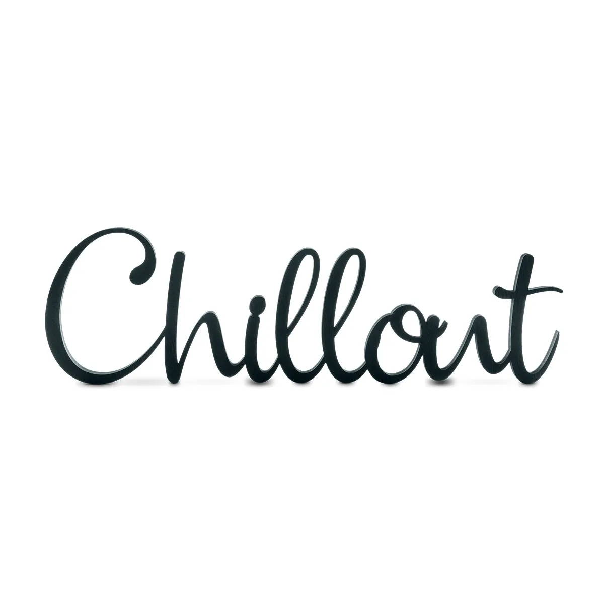 Holz Schriftzug Deko - Chillout